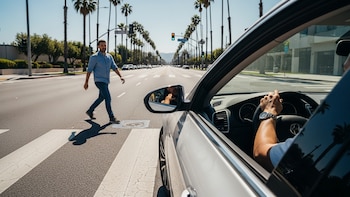 La psicología concluye que quienes dan las gracias a los conductores al cruzar la calle no lo hacen solo por gratitud: hay un profundo significado