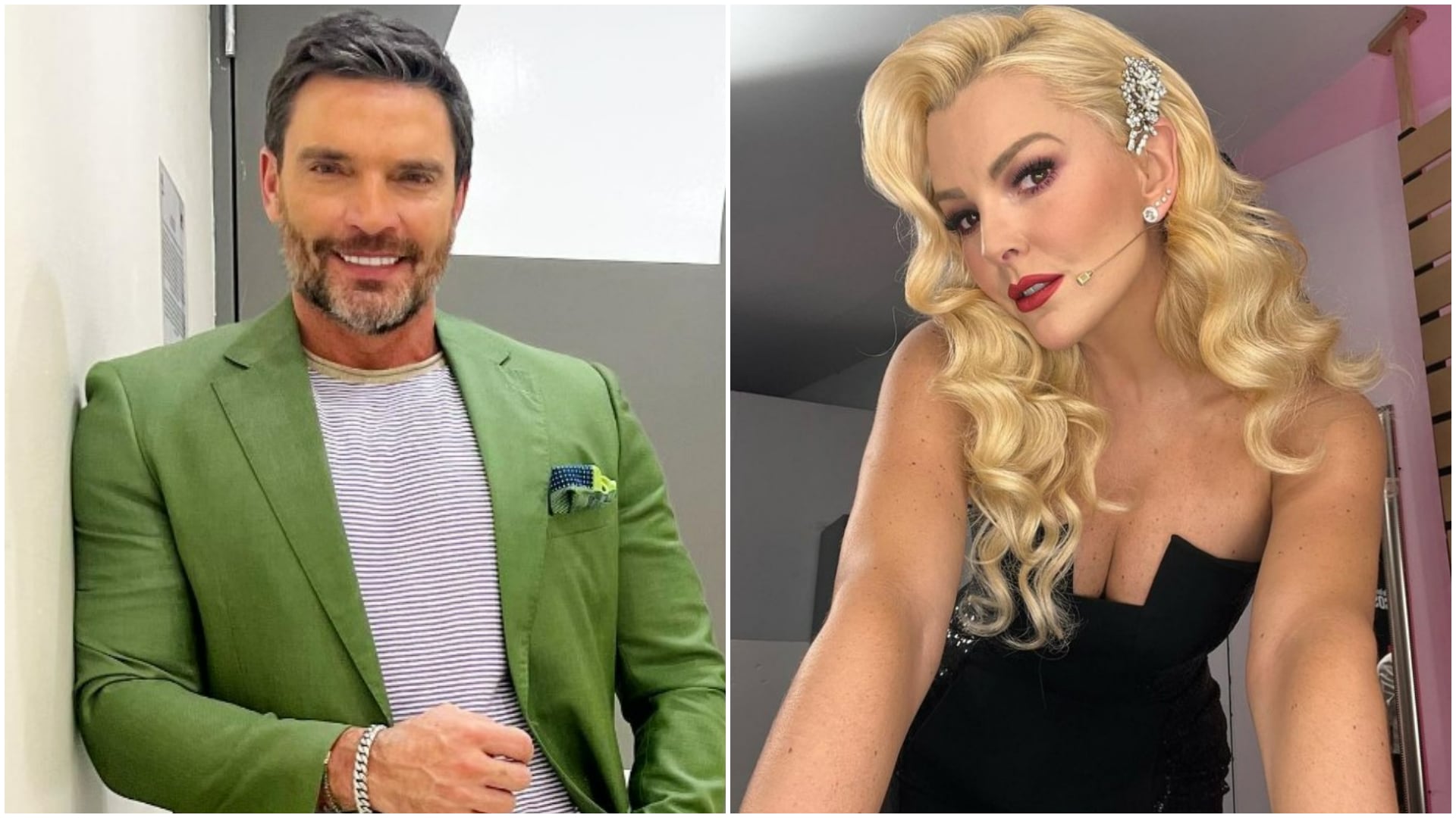 Marjorie de Sousa rechazó la circulación de imágenes generadas con inteligencia artificial y pidió denunciar cuentas que difunden contenido falso. - (Instagram: @juliangil // @marjoriedsousa)