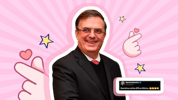 Ebrard celebró que BTS confirmó