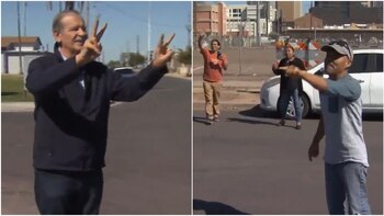 Migrantes mexicanos reclamaron a Fox