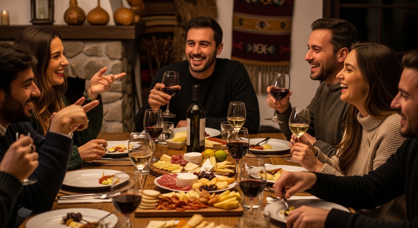 El vino puede acompañar la picada argentina si se eligen estilos livianos como blancos, rosados, espumosos, naranjos o tintos frescos. (Imagen Ilustrativa Infobae)
