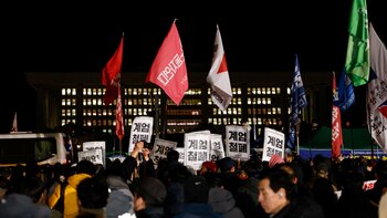 Protestas en Corea del Sur