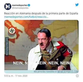 España goleó 6-0 a Alemania