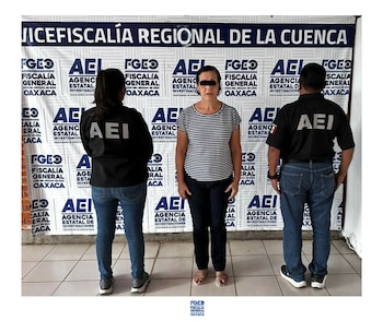 Elementos de la FGJEO presentando