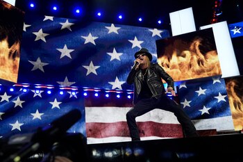 Kid Rock respaldó a Trump