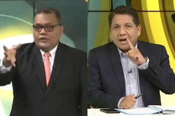 Jesús Arias y Vicente Cisneros