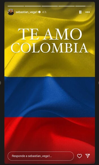 El actor Sebastián Vega compartió