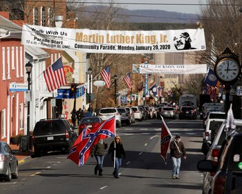 Confederados y miembros de las