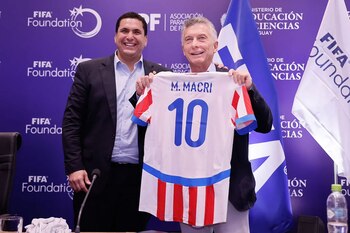 El apoyo de Mauricio Macri