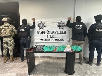 Dos hombres que se encontraban