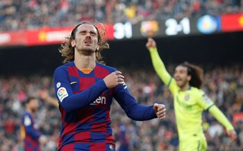 Griezmann compartió dos fotos en