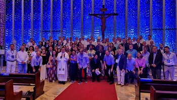 Encuentro de obispos y empresarios