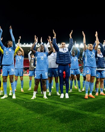 Selección femenina de Francia. | Foto: @equipedefranceF
