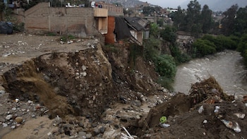 Chosica concentra una de las principales zonas de preocupación en Lima, debido a la presencia de quebradas susceptibles de activarse ante lluvias intensas - Créditos: Andina.