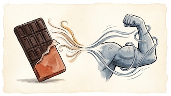 ¿Oler chocolate antes de entrenar? Un estudio sugiere que el aroma aumenta las repeticiones sin más esfuerzo
