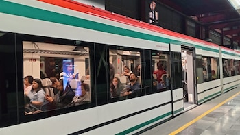 Tren Felipe Ángeles en su tramo Lechería-AIFA beneficia a 3 millones de usuarios (Foto: Jorge Contreras/Infobae México)