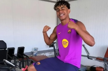 El jugador del FC Barcelona, Lamine Yamal (Instagram)