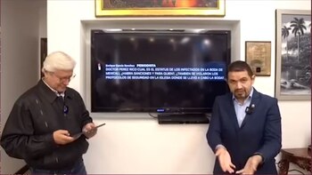 Jaime Bonilla y el Secretario