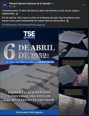 Nuevas generaciones recuerdan el origen legal del voto universal y el comienzo de una etapa marcada por logros fundamentales en derechos civiles.