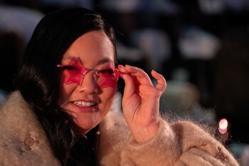 Amanda Nguyen is seen prior