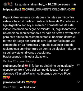 El defensor central colombiano fue