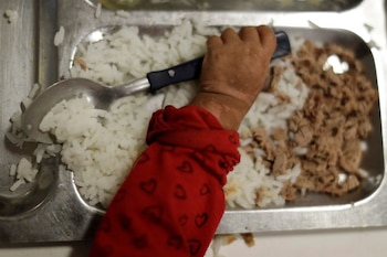 Su madre fue capturada y