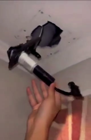 El hombre fue acusado de violación de domicilio