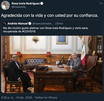 En cuanto informó que se