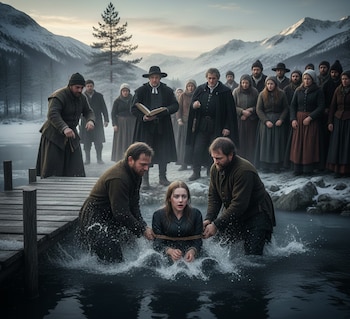 La “prueba por agua” simbolizó