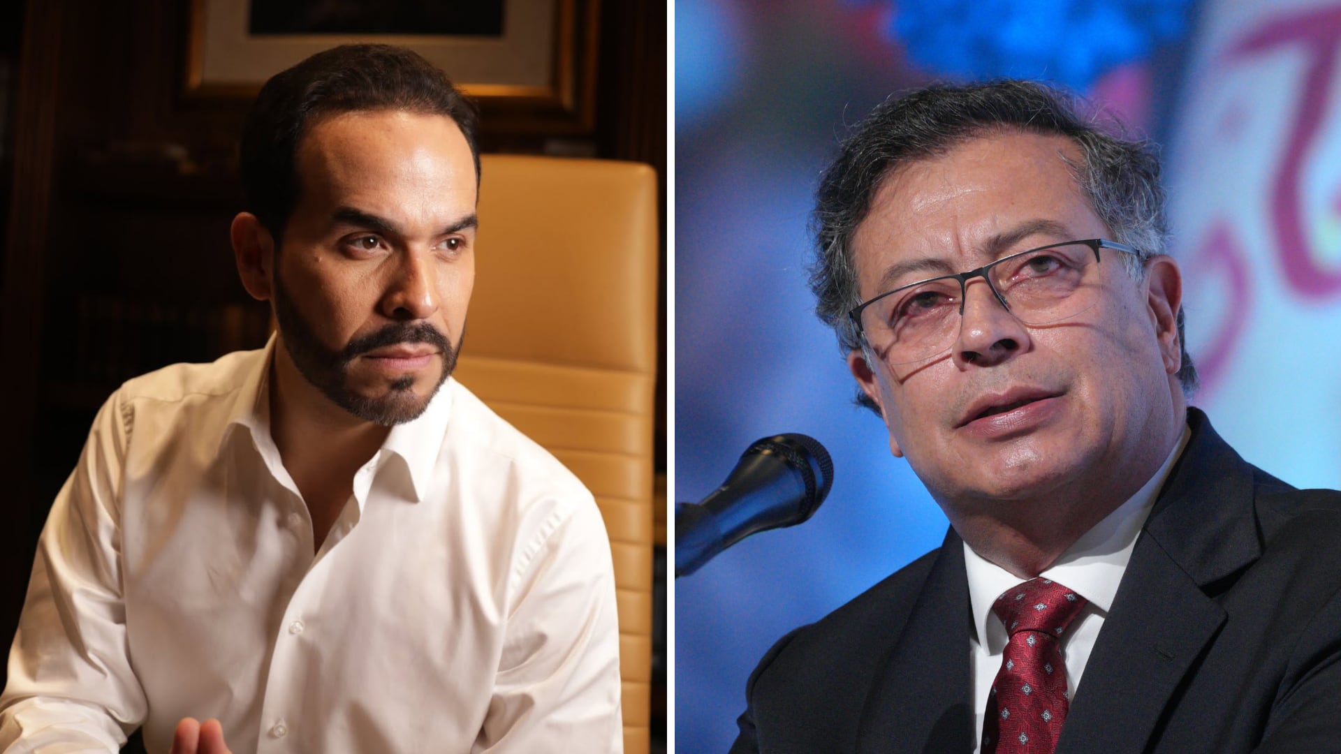 El abogado Abelardo De La Espriella criticó al presidente Gustavo Petro en redes sociales luego de que este alertara sobre una supuesta conspiración en su contra- crédito @delaespriella_style/Instagram - Presidencia