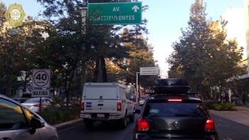Av. Chapultepec registra carga vehicular