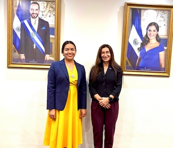 Patricia Godinez e Irene Vignini