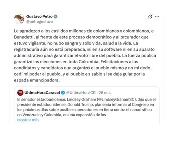 Con este mensaje, el presidente
