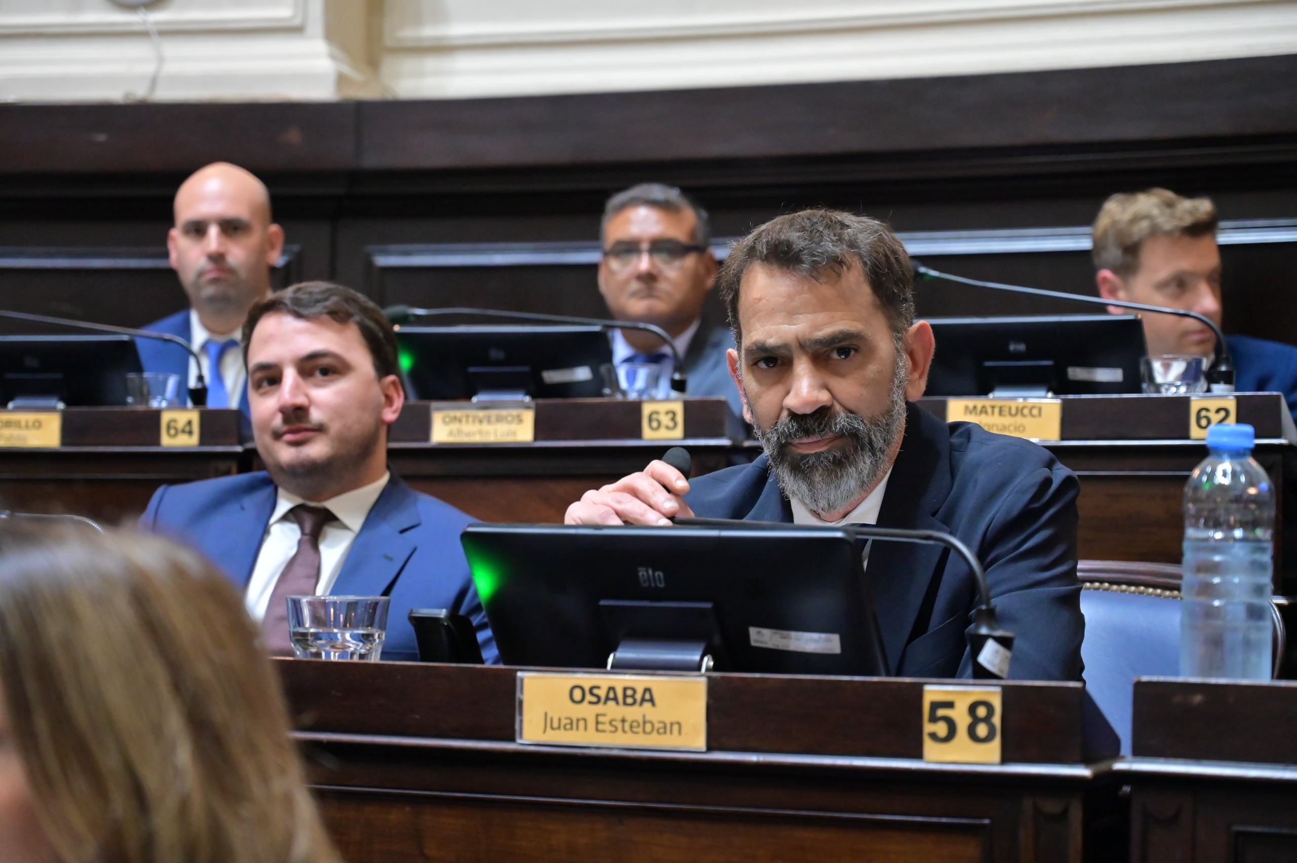 Diputado Juanes Osaba, presidente del bloque La Libertad Avanza en la Cámara baja
