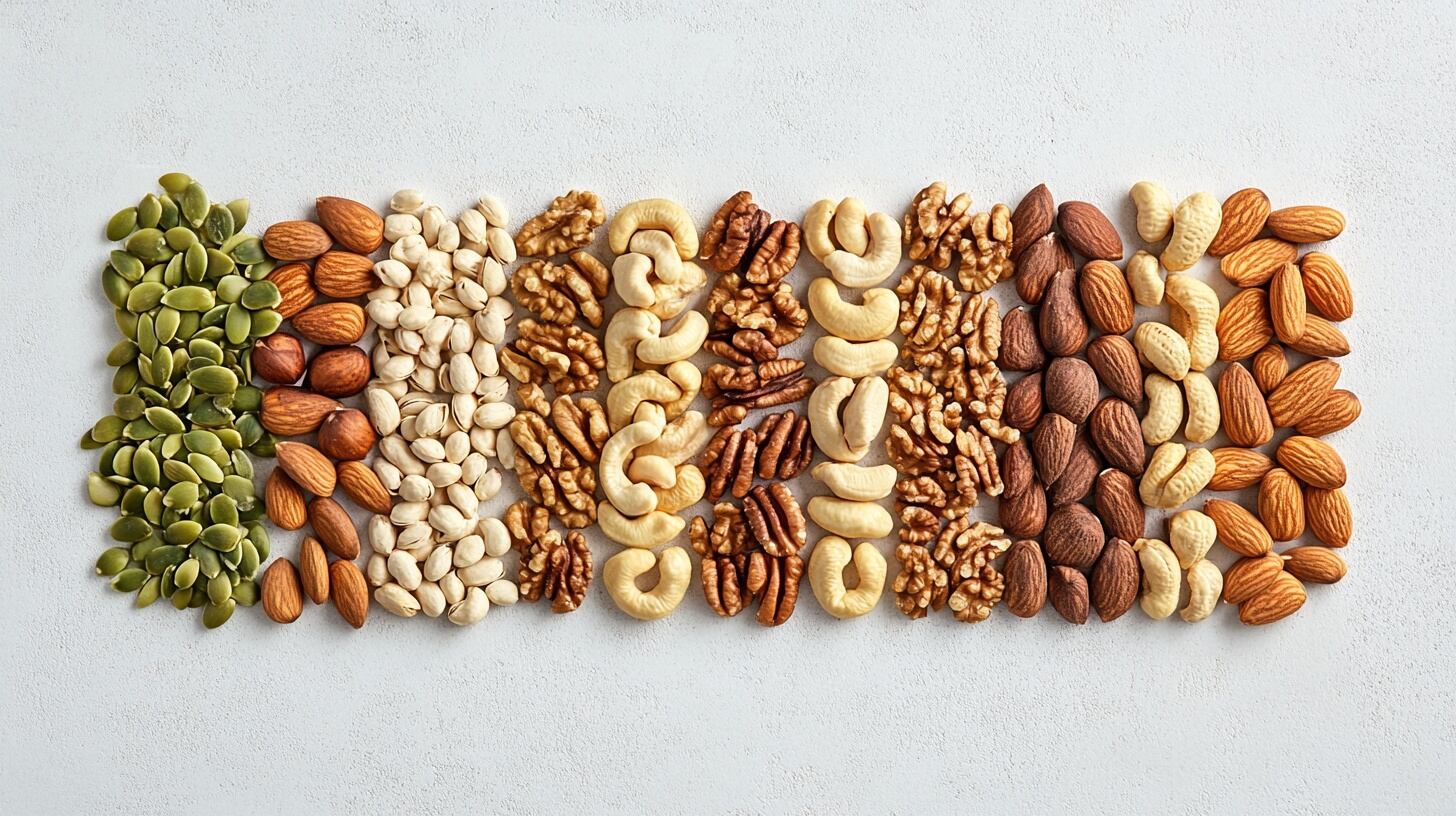 El consumo regular de frutos secos y semillas favorece la digestión, la saciedad prolongada y el control del colesterol gracias a su fibra soluble e insoluble (Imagen Ilustrativa Infobae)