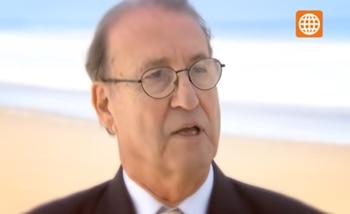 Gustavo Mac Lennan interpretó al padre de Francesca Maldini. (Foto: América TV)