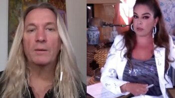 Javier Ceriani y Elisa Beristain