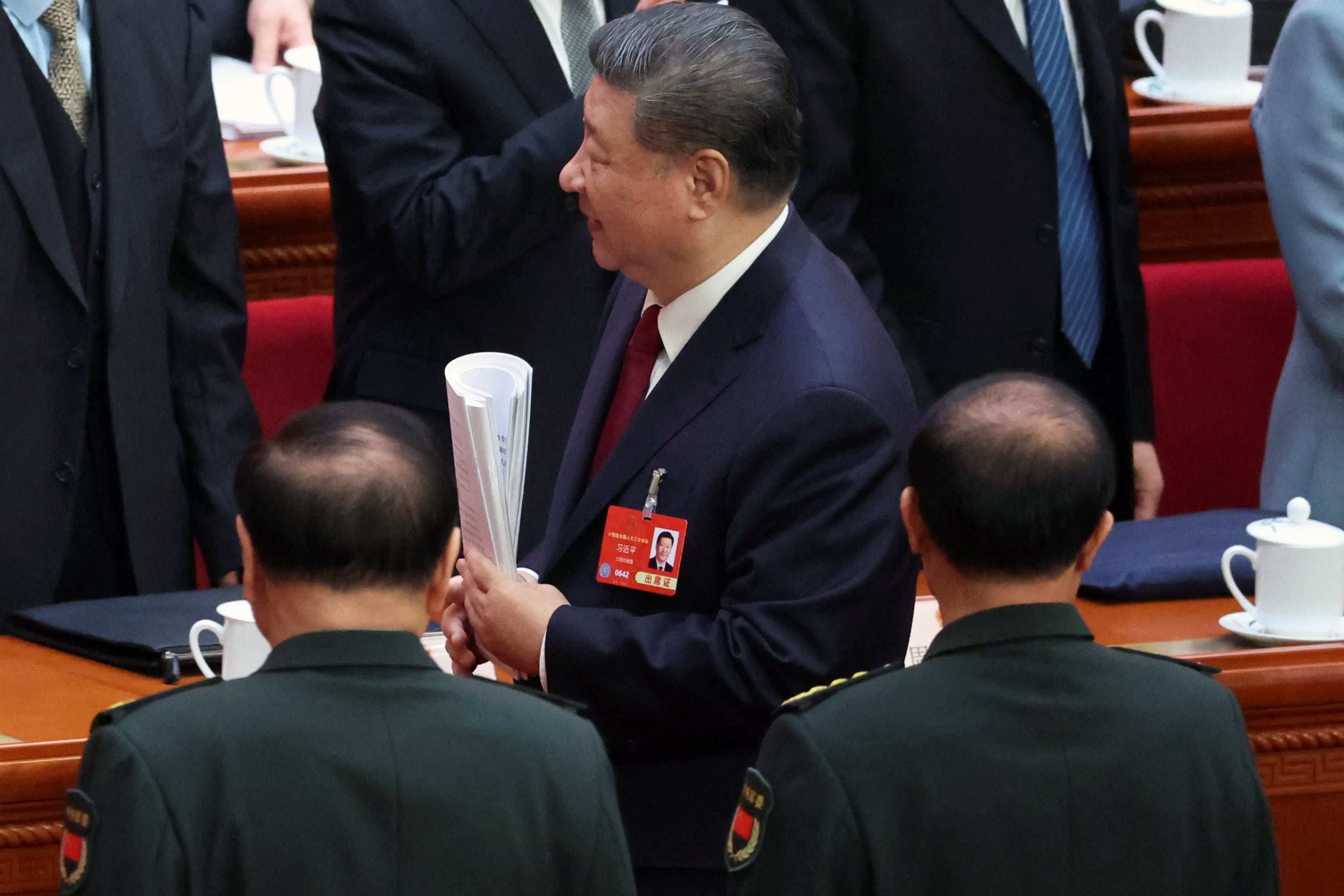 Xi Jinping recrudece la purga militar en China (REUTERS/Florence Lo)