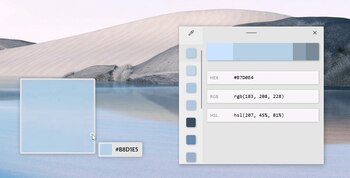 Utilidad de Colorpicker en Microsoft