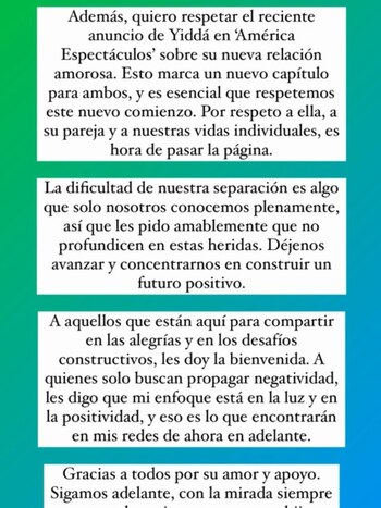 Julián Zucchi y su reacción