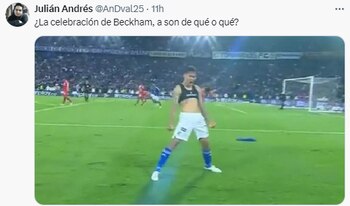 Qué celebras Beckham - crédito redes sociales