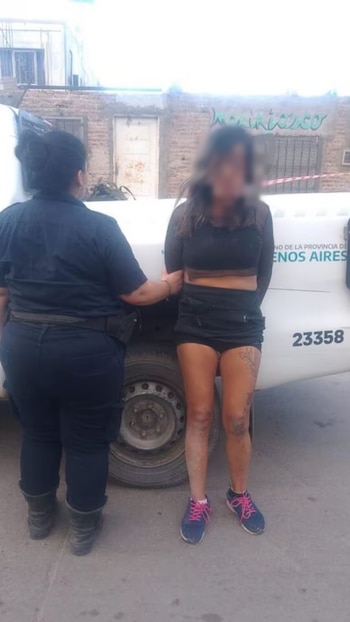 Natacha Palavecino, detenida por la