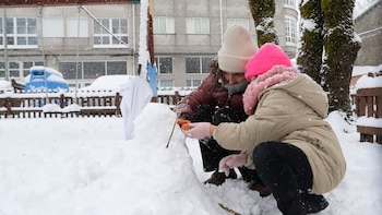 Una masa de aire frío