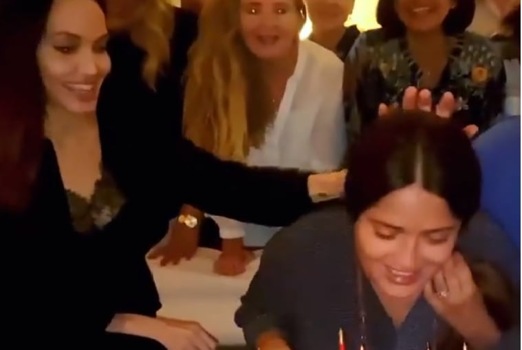 Angelina Jolie y Salma Hayek describieron su amistad como un vínculo poco frecuente que consolidaron durante el rodaje de la película (Redes sociales)