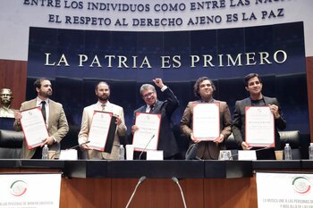 Enjambre recibió un reconocimiento en