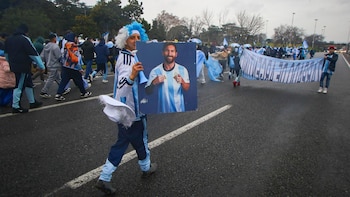 Recibimiento Selección Argentina - Ezeiza - Predio AFA.