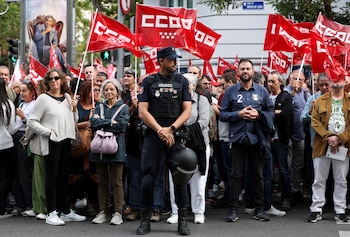 Foto de archivo de una protesta de CCOO en Madrid (REUTERS/Violeta Santos Moura)