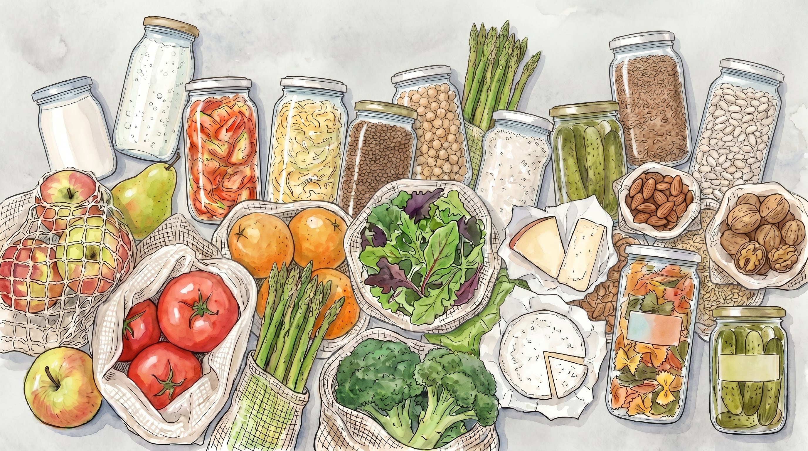 Probióticos y prebióticos se consolidan como aliados dietarios para sostener el equilibrio intestinal y el bienestar general. (Imagen Ilustrativa Infobae)