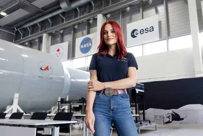 Sara García Alonso, primera mujer española seleccionada como astronauta de reserva en la ESA, se convirtió en referente internacional para la nueva generación de científicas