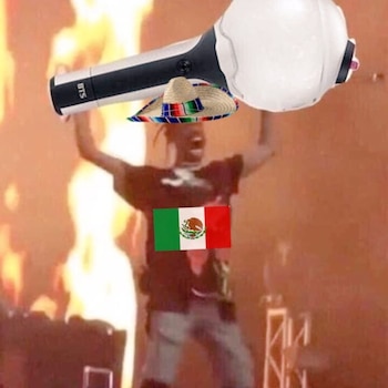 ARMY México celebró el número uno en streaming para BTS. (Redes sociales)